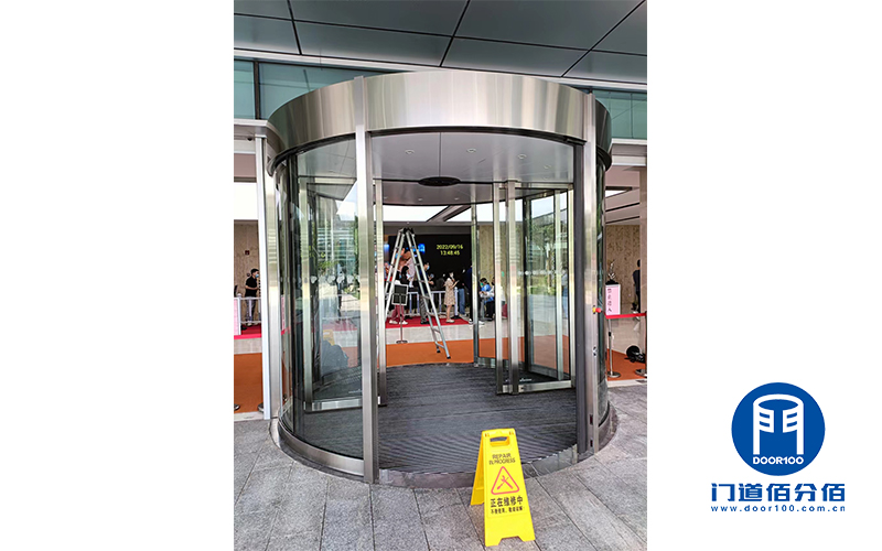 停門案例丨上海自動旋轉門開關電源更換服務