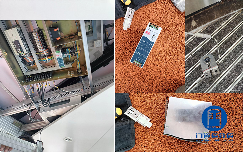 停門案例丨上海自動旋轉門開關電源更換服務