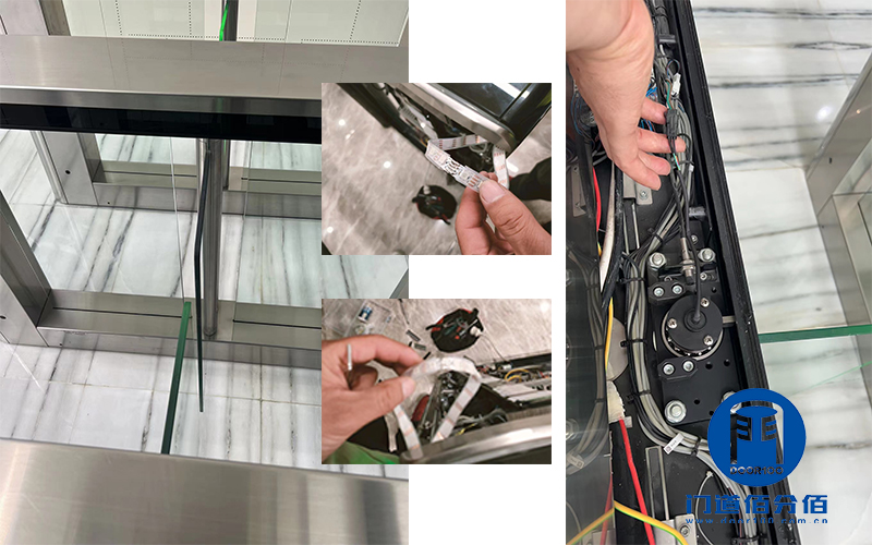 速通門保養丨深圳百度大廈寶盾速通門維保服務