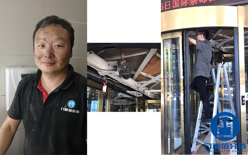 旋轉門電器升級