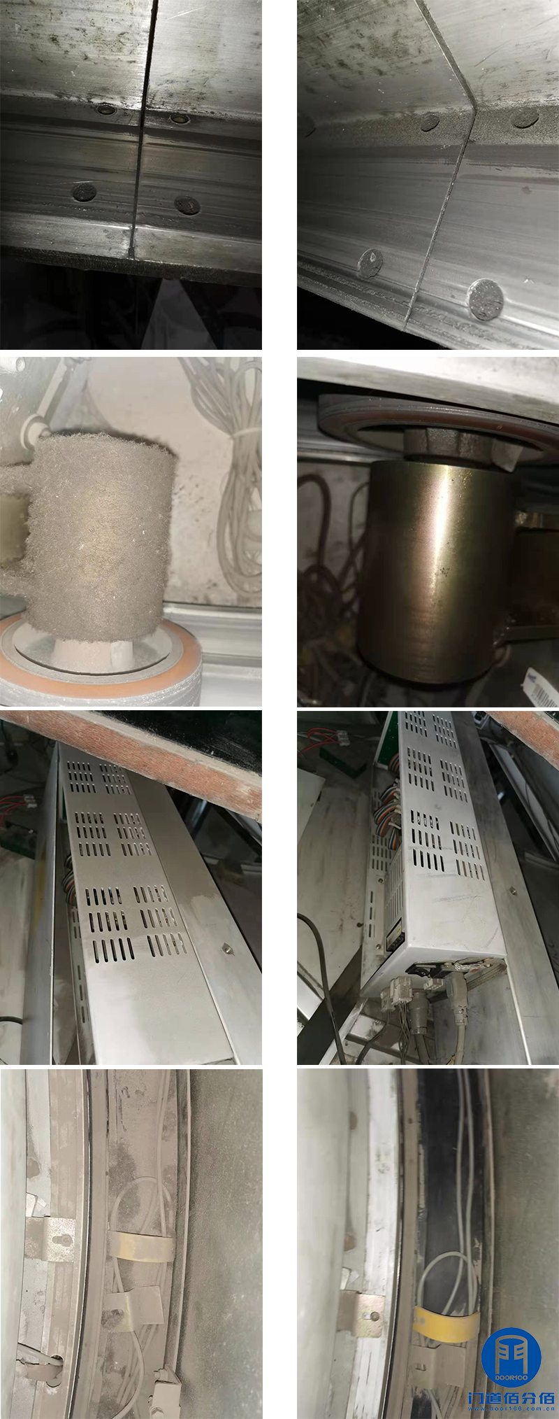 北京昌平區某培訓中心凱必盛自動兩翼旋轉門大保養服務