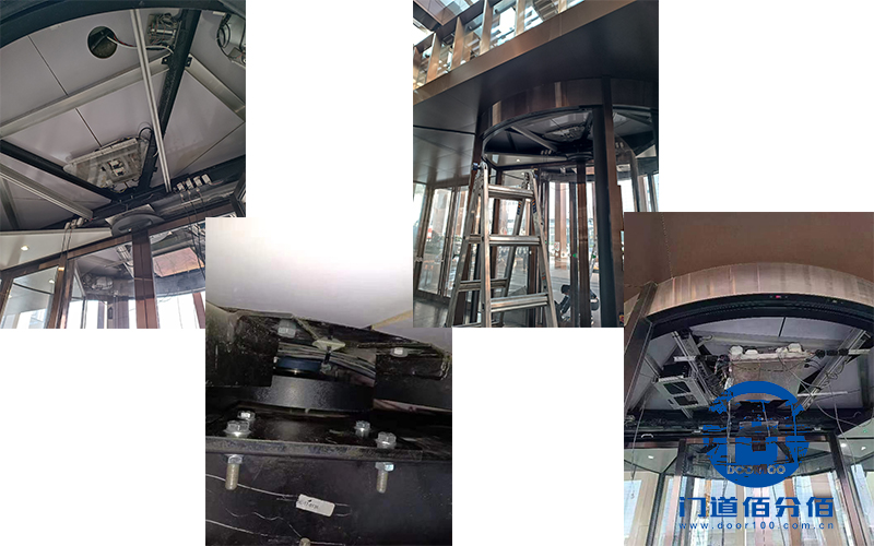 自動旋轉門停門故障，更換滑環解決過程