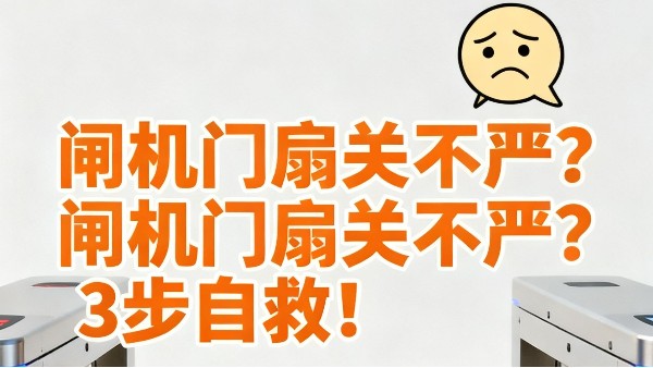 閘機閘翼故障及解決方案