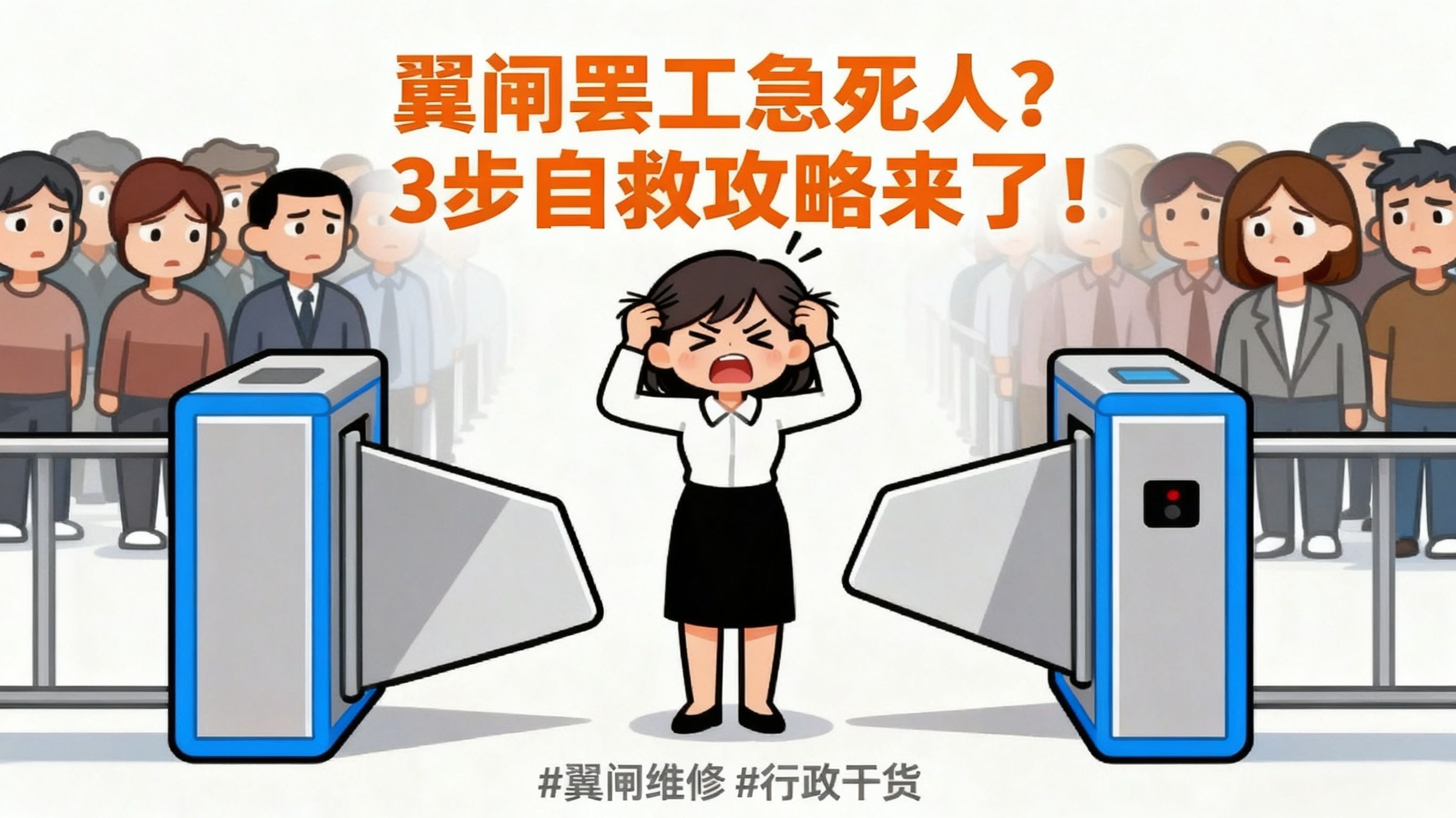 翼閘刷卡沒反應怎么辦？自助排查 + 專業解決方案