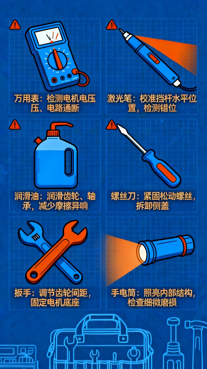 工業工具簡筆畫海報(除水印)