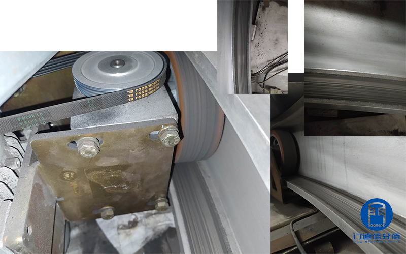 轉門維保案例丨凱必盛電動兩翼旋轉門保養項目之內部保養