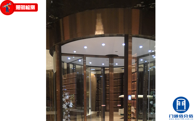旋轉門保養照明檢測