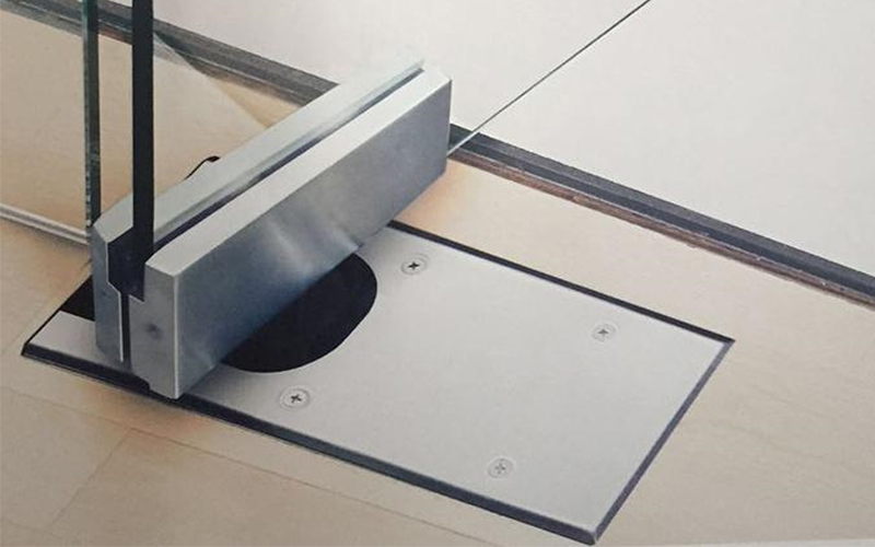 【修玻璃門】玻璃門地彈簧的更換維修及維護保養