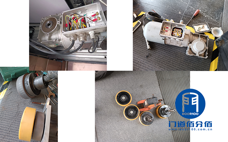 案例丨旋轉自動門運行噪音、異響故障維修