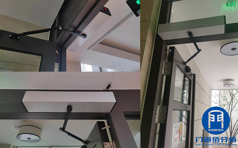 經典案例丨泰康感應型90度自動平開門保養