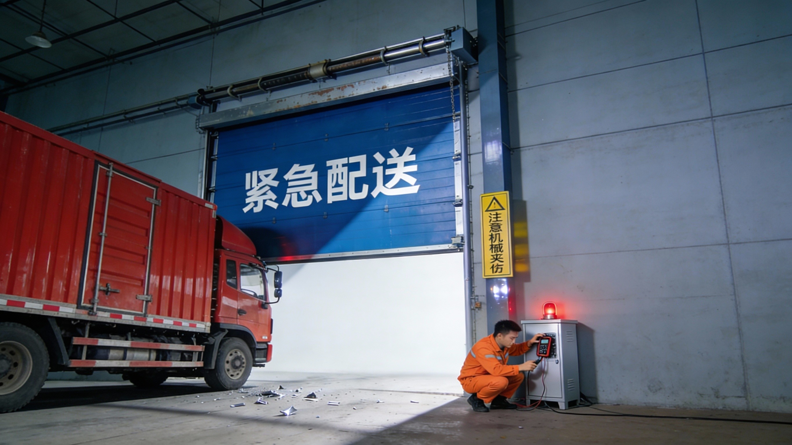 工業提升門突然“罷工”？拆解4大元兇與急救良方