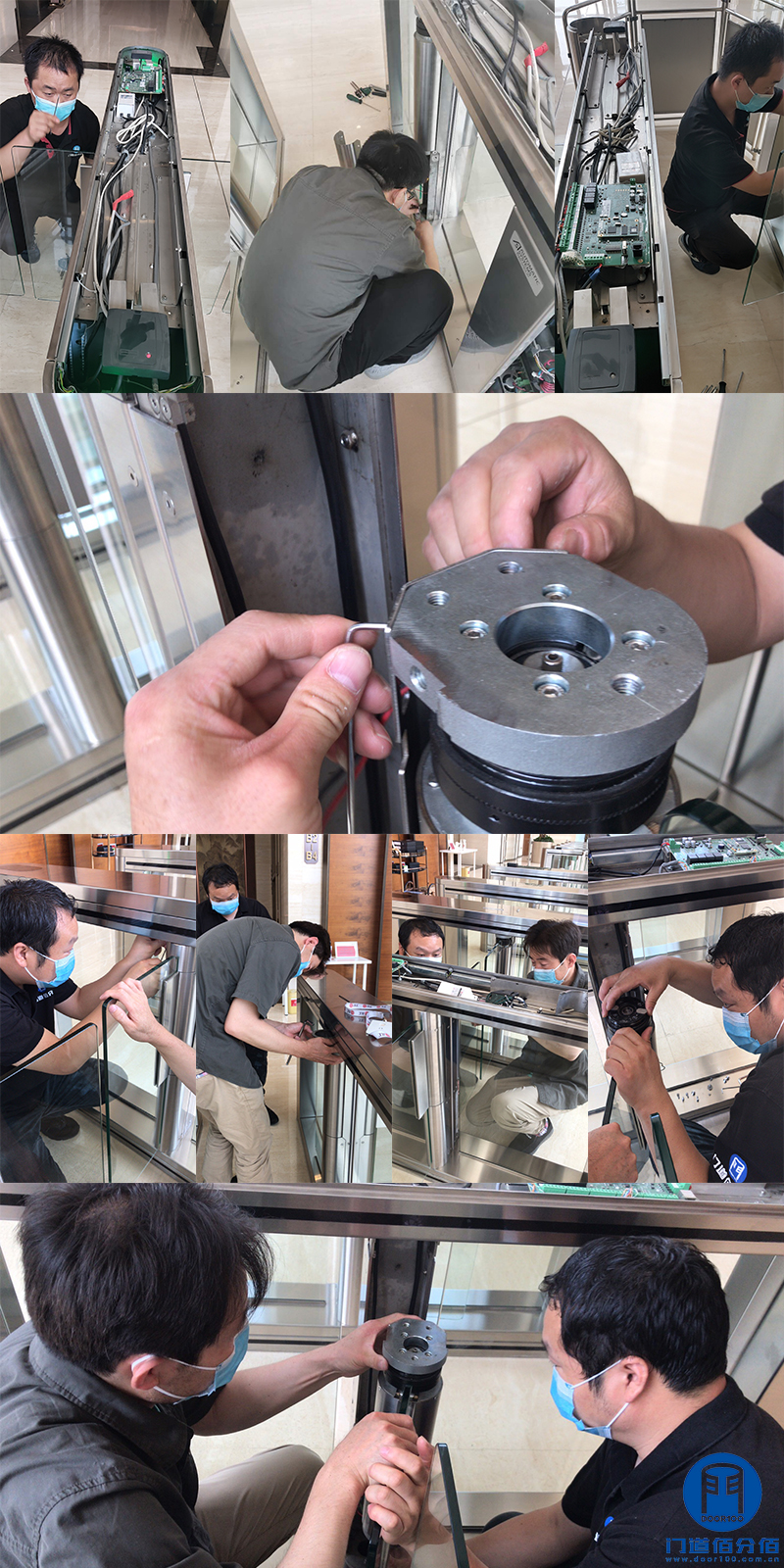 大廈28個通道AS品牌速通門故障維修與保養服務案例