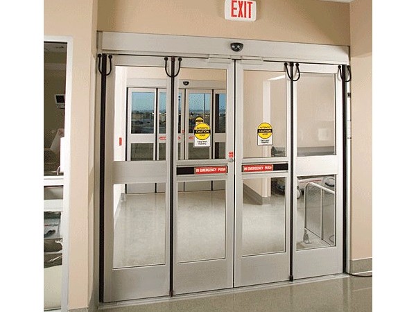 天津自動折疊門維修天津現代城自動折疊門掛輪更換服務案例