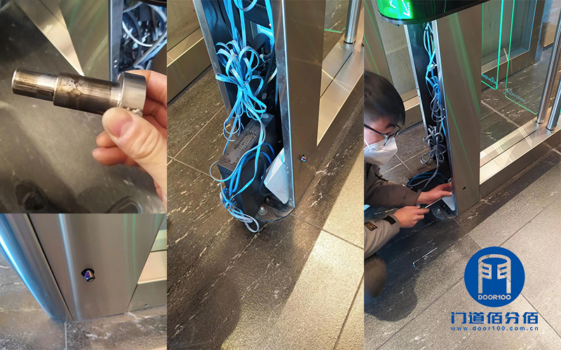 維修案例丨維修寶盾速通門門扇不開(kāi)、門扇對(duì)不齊故障