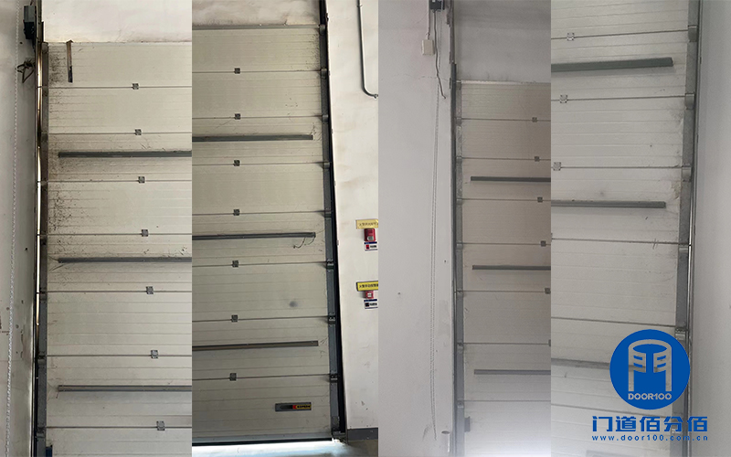 移動公司倉庫提升門保養案例