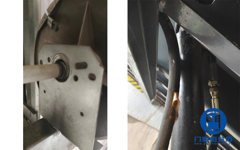 移動公司倉庫提升門保養案例