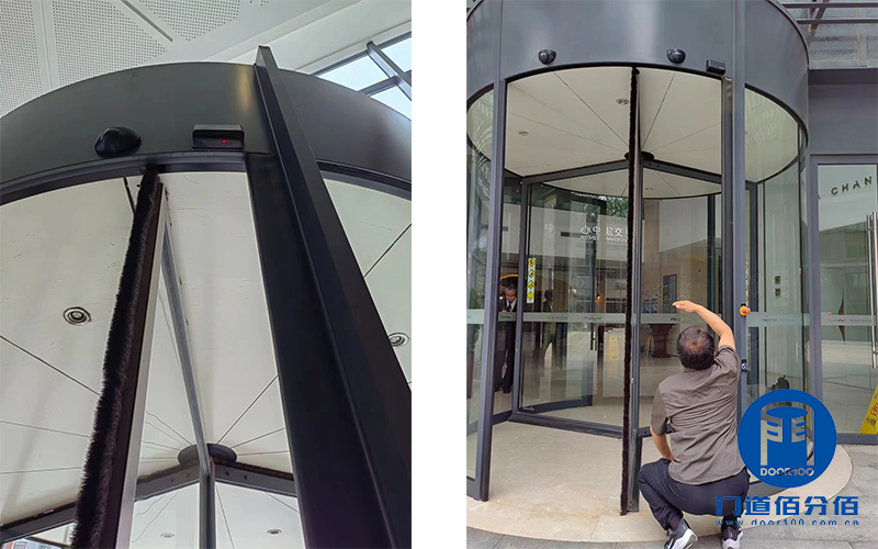 自動旋轉(zhuǎn)門（三翼）保養(yǎng)案例，教你如何延長使用壽命