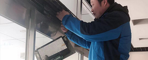 醫(yī)院卡巴自動平滑門配件維修