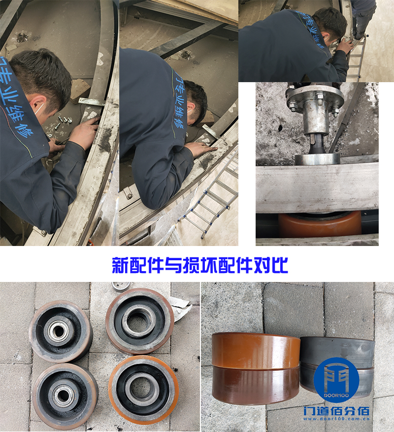 案例分享丨航空研究院蓋澤旋轉門維修