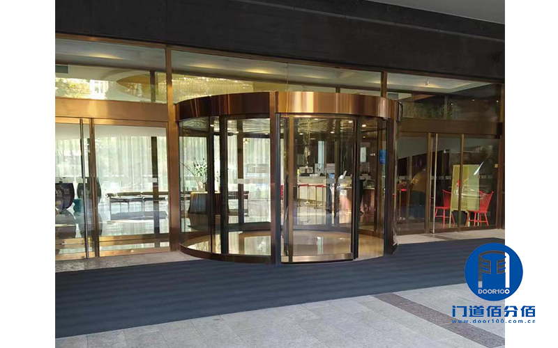 自動旋轉門激光防夾傳感器（防護裝置）更換維修案例