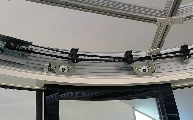 圓弧形自動門安裝步驟與驗收標準