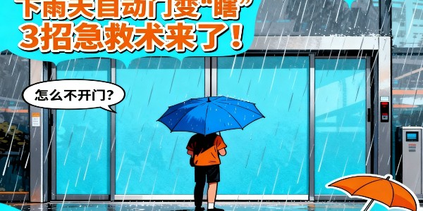 ??? 雨天自動感應門靈敏度驟降分析與解決指南