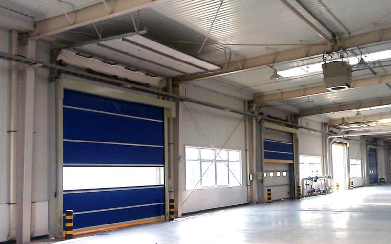 誤操作對工業卷簾門正常使用的影響