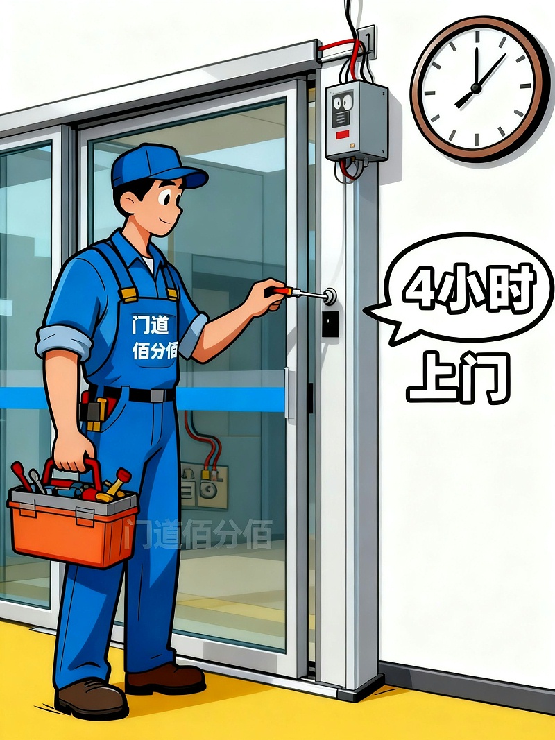 修后感應門工服