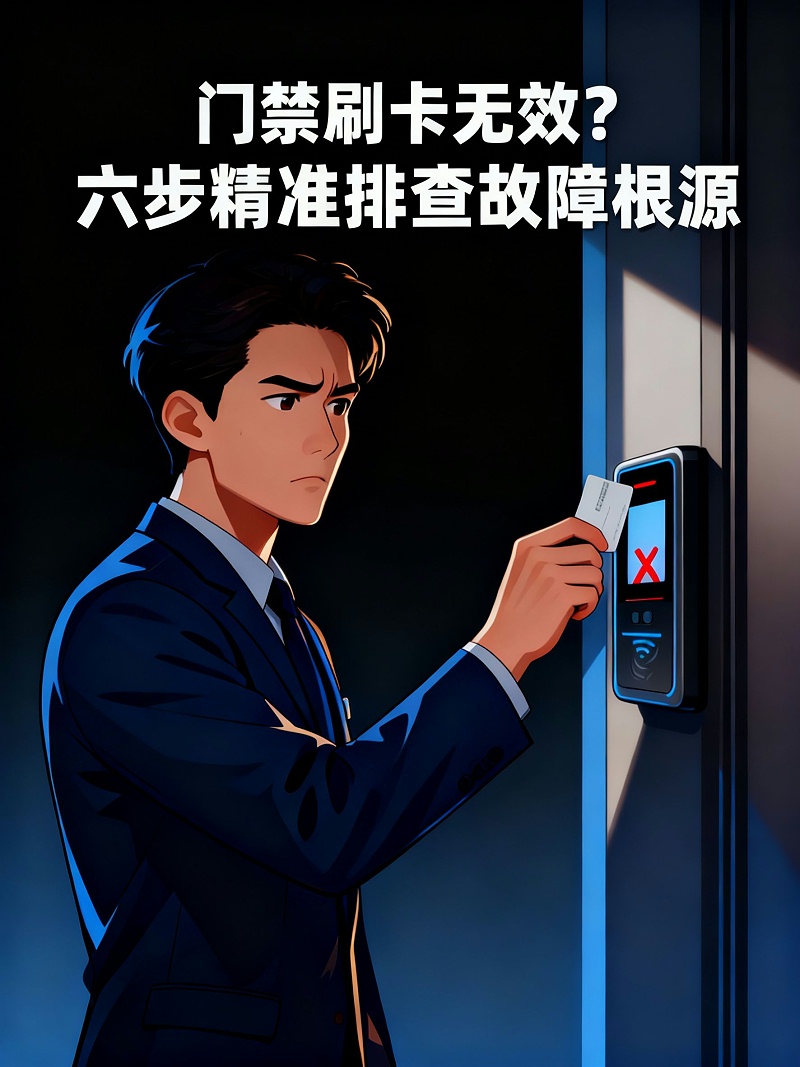 門(mén)禁刷卡無(wú)效排查無(wú)水印