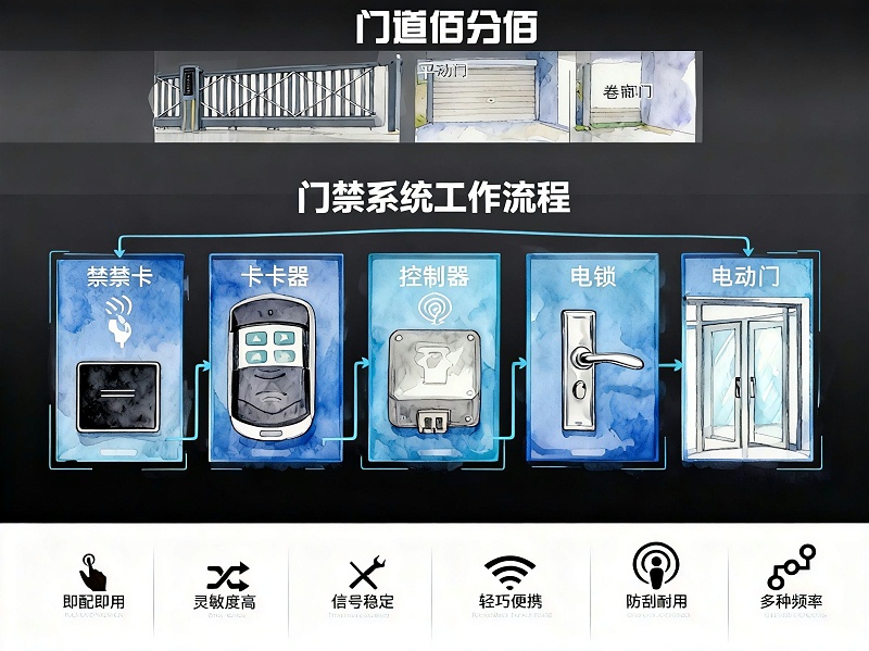 門(mén)禁流程圖無(wú)水印